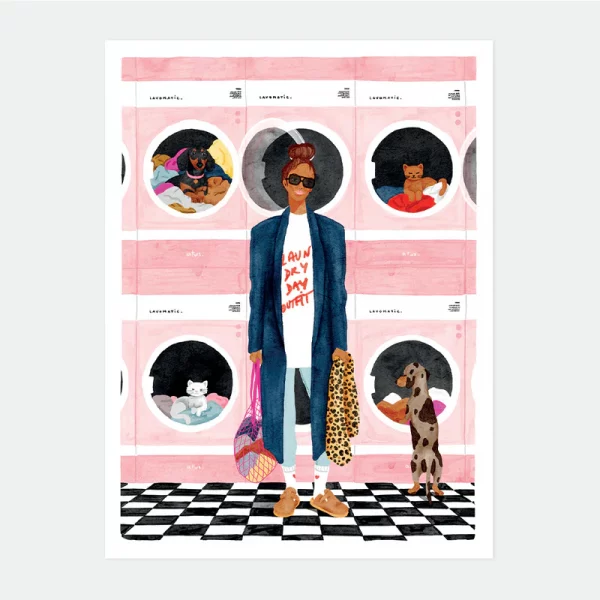 Print Laundry day 18*24 All the Ways