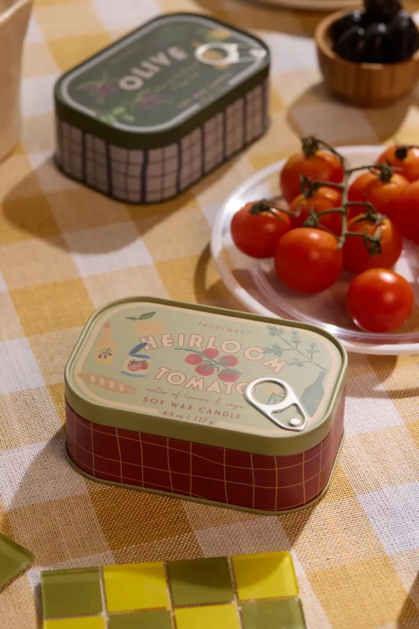 Vela en Lata Tomates de Paddywax - Imagen 3