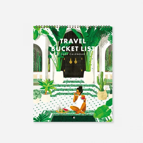 Calendario Travel Bucket 2026 de All the Ways