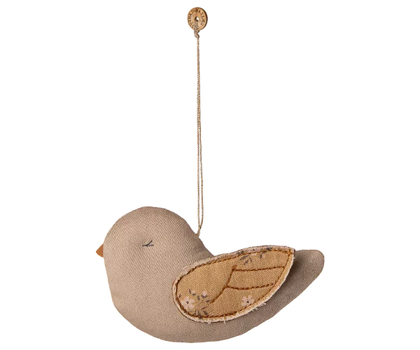Adorno de Tela Pájaro Latte de Maileg