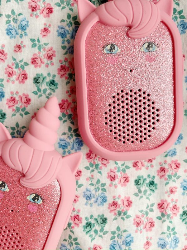Walkie Talkies Glitter Unicorn de Konges Slojd - Imagen 4
