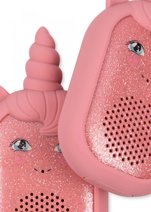 Walkie Talkies Glitter Unicorn de Konges Slojd - Imagen 2