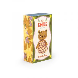 Alternative view of Peluche Bebé Emile el osito Minouchkas de Moulin Roty