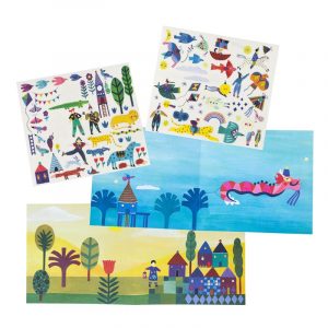 Alternative view of Calcomanías Comètes Filantes de Moulin Roty