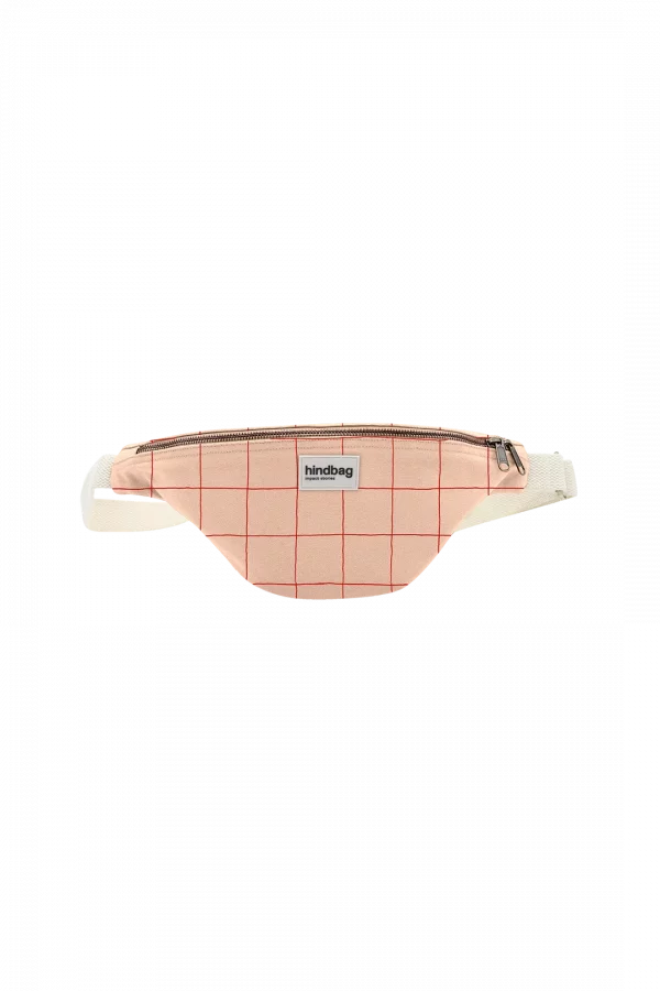 Riñonera Olivia Cuadros rose-rouge Hindbag