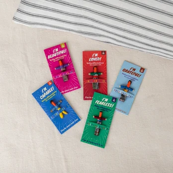 Muñeca Quitapenas Afirmaciones -varios modelos- - Imagen 2