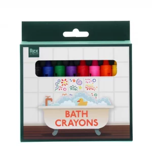 Set de 8 Ceras de colores de baño