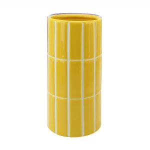 Jarrón Azulejo amarillo de Opjet París