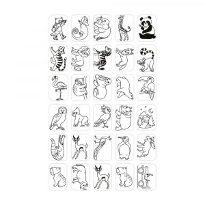 Alternative view of Plantillas KidyDraw Mini Animales, Océanos y Piratas