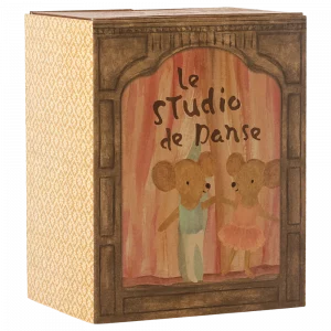 Estudio de danza Ratones hermana y hermano pequeños de Maileg