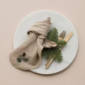 Alternative view of Servilleta de tela Piña de Maileg