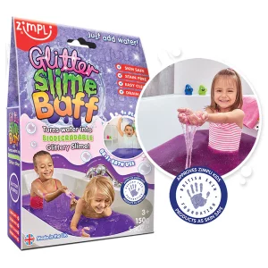 Slime Baff Glitter Púrpura de Zimpli Kids