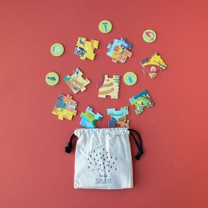 Alternative view of Puzzle Pocket My little Jungle 3-5 años