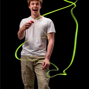 Alternative view of Lanzador ZipString Bodacious Blue