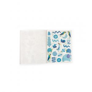 Alternative view of Cuaderno 300 pegatinas Toupitis de Moulin Roty