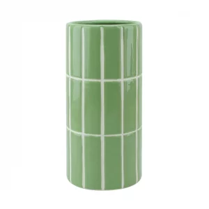 Jarrón Azulejo matcha de Opjet París