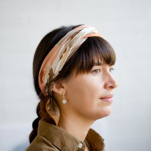 Alternative view of Pendientes Holocene Cristal Aventurina de Fauna y Flora