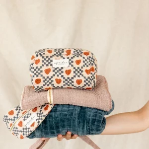 Alternative view of Neceser Gaya de terciopelo Grey de Apaches