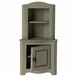 Armario esquinero miniatura verde claro  Maileg