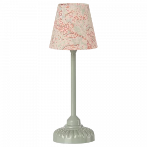 Lámpara de Pie Vintage verde para ratones Maileg