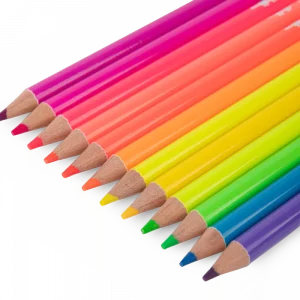 Alternative view of 12 lápices neón Les Schmouks de Moulin Roty