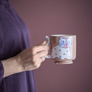 Alternative view of Taza Missy de Bloomingville