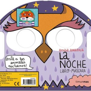 Libro máscara La noche de Amaia Arrazola