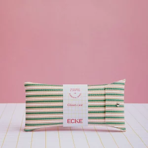 Alternative view of Funda de gafas Rayas verdes de Ecke