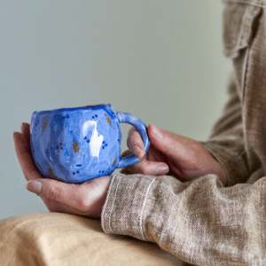 Alternative view of Taza Pippine azul de Bloomingville