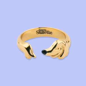 Anillo Perro salchicha de Coucou Suzette