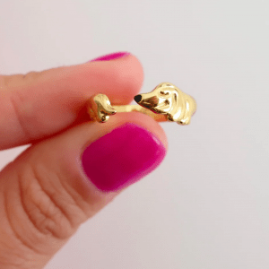 Alternative view of Anillo Perro salchicha de Coucou Suzette