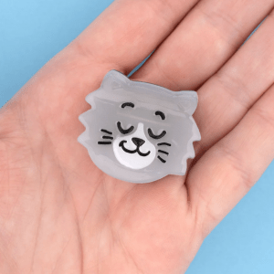 Alternative view of Pinza pequeña Gato gris de Coucou Suzette