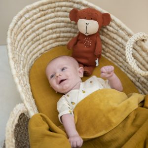 Alternative view of Peluche Pequeño Mr. Monkey de Trixie Baby