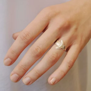 Alternative view of Anillo Hirondelle de plata de Ombre Claire