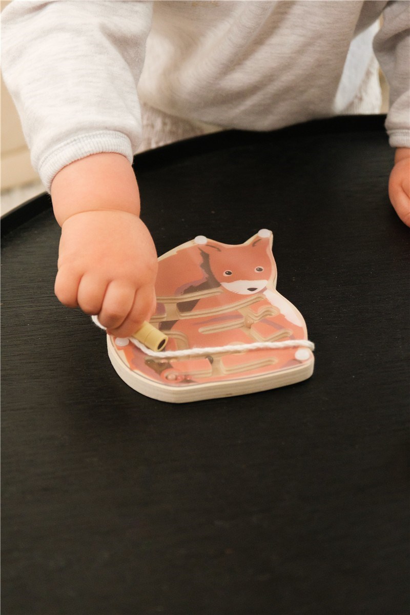 Mini laberinto magnetico de madera - varios modelos - de Egmont Toys - Imagen 3