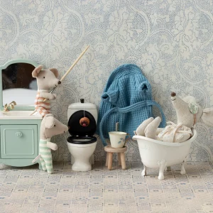 Alternative view of Albornoz ratón azul polvoriento de Maileg