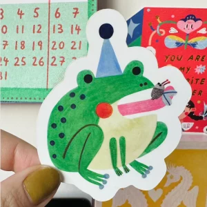 Sticker Frog de Daria Solak