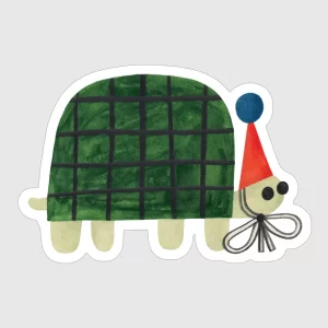 Sticker Party turtle de Daria Solak