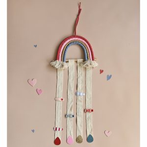 Alternative view of Colgador de horquillas Arcoíris brillante de Rockahula