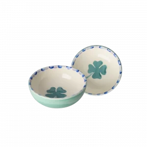 Cuenco pequeño de cerámica Trébol de Rice