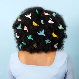 Alternative view of Pasador Paloma blanca de Coucou Suzette