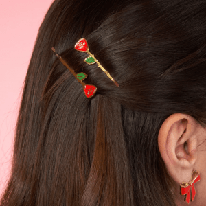 Alternative view of Set de dos horquillas de Rosa de Coucou Suzette