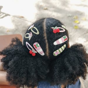 Alternative view of Horquillas de rayas Cherry Kiss de Rockahula