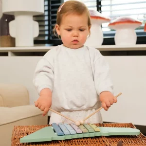 Alternative view of Xilófono de madera Cocodrilo de Egmont Toys