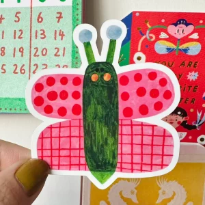 Sticker Mariposa de Daria Solak