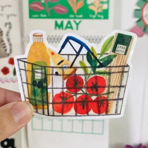 Sticker Cesta de la compra de Daria Solak