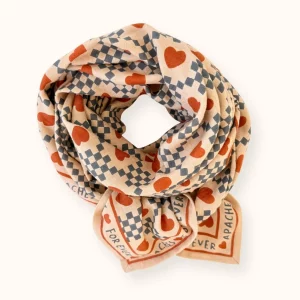 Foulard Grande Latika Amor Sand de Apaches