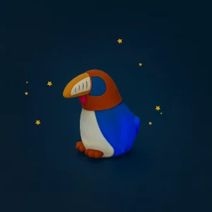 Alternative view of Lámpara quitamiedos Calao - El bosque Mawa de Moulin Roty