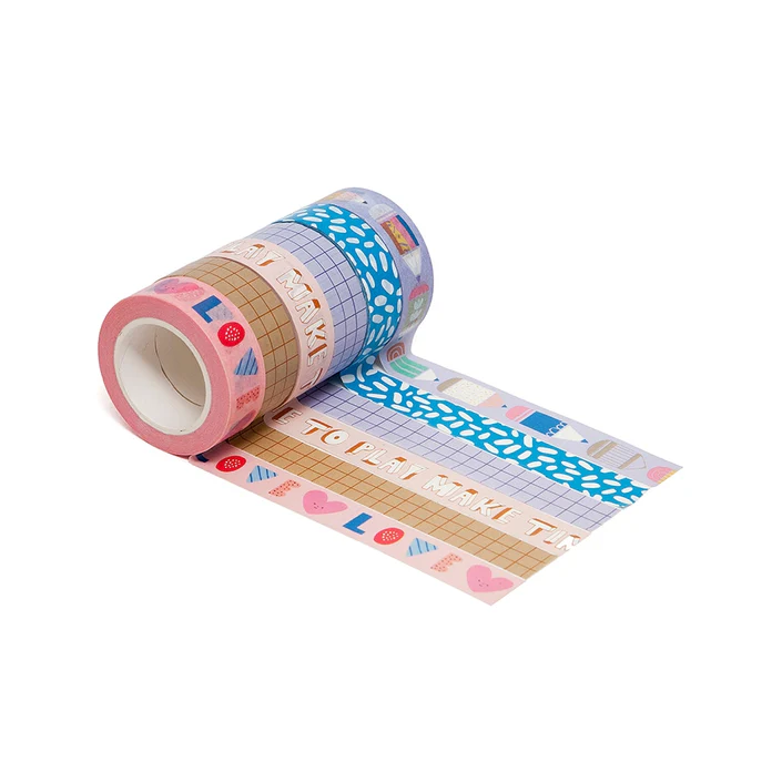 Washi tapes Make time to play de Petit Monkey - Imagen 2
