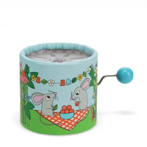 Caja de música de cuerda En mi jardín